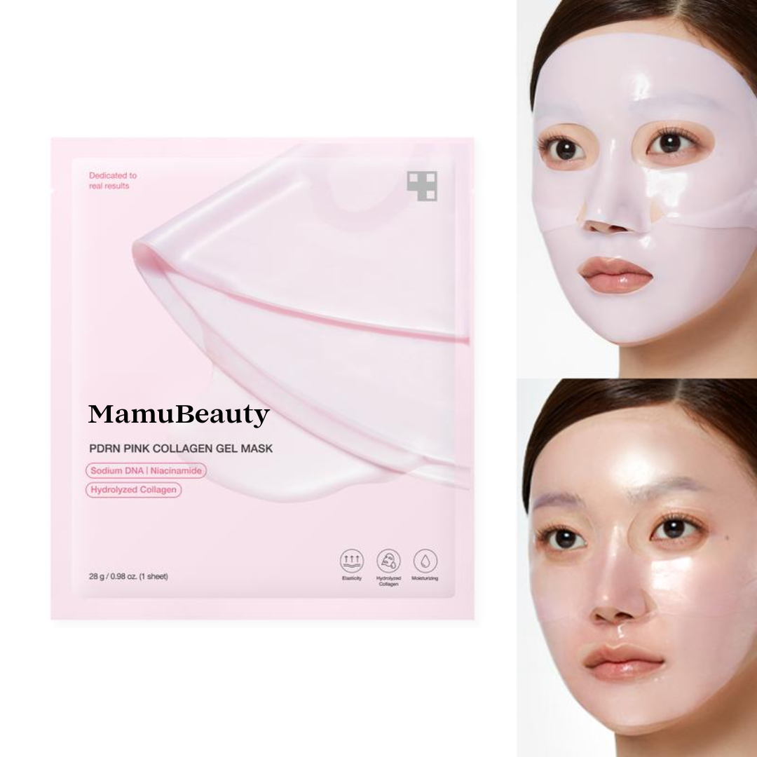 PDRN Pink Collagen Gel Mask (4 sheets)