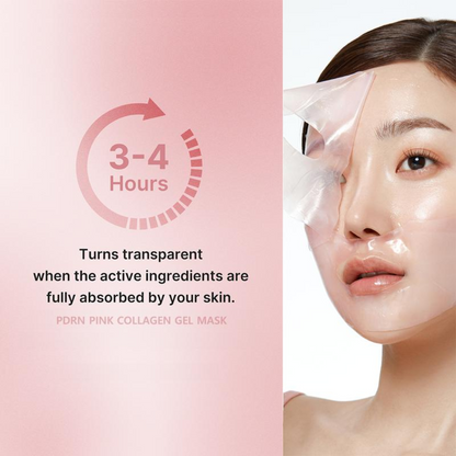 PDRN Pink Collagen Gel Mask (4 sheets)