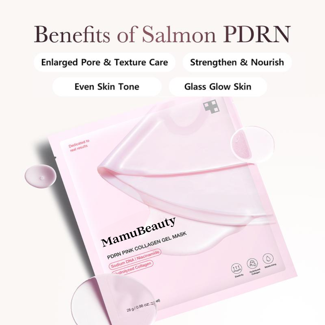 PDRN Pink Collagen Gel Mask (4 sheets)