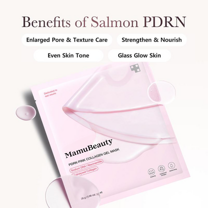 PDRN Pink Collagen Gel Mask (4 sheets)